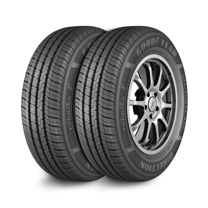 Jogo 2 pneus goodyear aro 13 direction touring 2 165/70R13 83T sl Jogo 2 pneus goodyear aro 13 direction touring 2 165/70R13 83T sl
